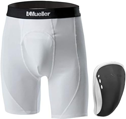 MUELLER adult Shield Shield com shorts de suporte