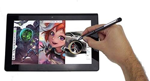 Broonel Black Point Fine Digital Active Stylus caneta - compatível com o tablet Marvue M10 10.1