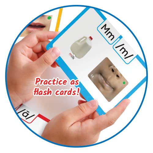Hand2mind 3D Sound e cartões fonéticos, consciência fonêmica, cartões de flash fonics, sons de cartas para jardim de infância,