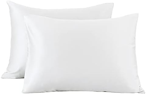 de algodão travesseiros de cama conjunto de 2, 800 fios contagem/20x30, respirável e macio para dormir, capas de travesseiros