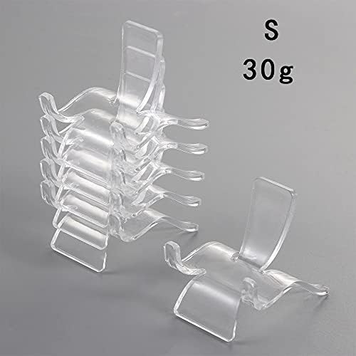 PCS Rock Display Stand, Acrylic Rock Solder, Plástico Clear Display Stands Crystal Display
