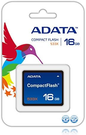 Adata Turbo 16 GB Compactflash Memory Card ACF16G533XR