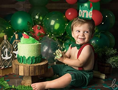 Peter Pan 1st Birthday Crown for Boys - Decorações de festas de primeiro aniversário, pequenas aventuras Peter Pan Hat,