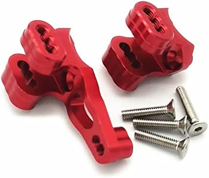 Para Traxxas TRX-4 8216 Red Aluminium Tower traseiro Damper Mount Mutiple Hole