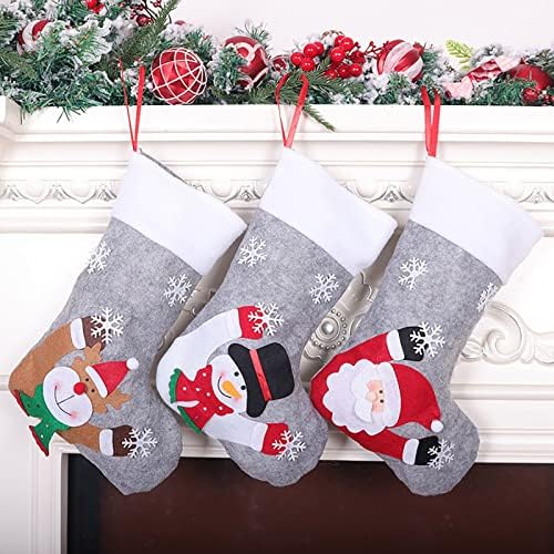 Lollipop Decorações de Natal Bolsa de Presente de Produção de Natal com Luzes Véspera de Natal Bolsa de Decoração de Decoração de Christmas Tree Christmas Pingente Cristais Decorações para Quarto