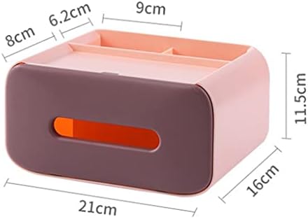 Caixa de tecido de camada dupla BKDFD CAIXA DE TAPELA Ambiental Caixa de Taço Toalha Bilheteria de Tecidos de Guardana