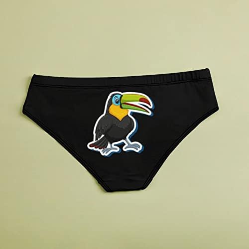 Calcinha de roupa íntima feminina de toucano