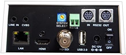 PTZOPTICS-20X-SDI GEN-2 1080P Câmera de transmissão IP IP IP com saídas simultâneas HDMI e 3G-SDI-White