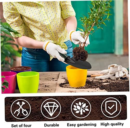 4PCS Garden Tool Conjunto de ferramentas de jardim Ferramentas de plantio para o kit de cuidados de planta ferramenta