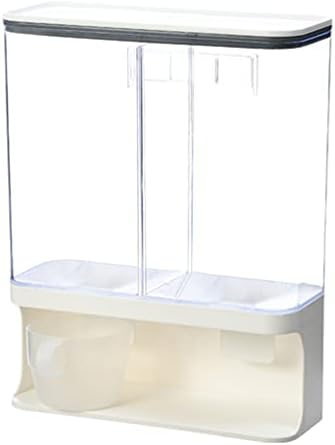 Zemila Rice Armazy Storage Multi Grid Grid Storage Bucket Out Rice Dry Food Dispenser com copo/849