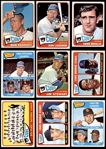 1965 Topps Chicago Cubs Team Set Chicago Cubs Ex+ Cubs