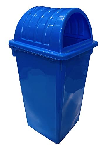 GOYALSON PLÁSTICO PLÁSTICO PLÁSTICO BIG LIDERS/Reciclar Organizador de armazenamento Dustbin Ideal para jardim/escolas/faculdade/cozinha/escritório