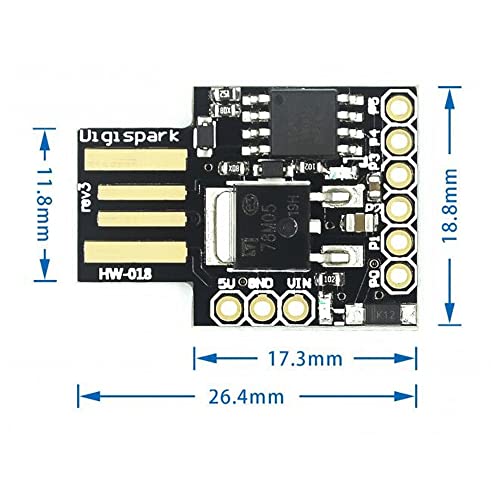 1PCS Digiscark Kickstarter Development Board Attiny85 Módulo adequado para Arduino USB