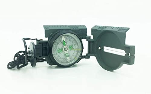 TFA Dostmann Lensatic Compass, multicoloria, 9,9 x 7 x 3,5 cm