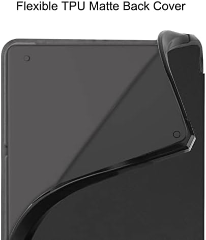 Bolsas de tablets magro de capa para o Kindle Scribe, capa de couro TPU Slim Protetive Smart Folio Shell Tampa com fechamento