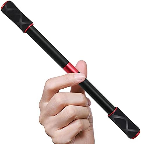 Caneta tomzegna caneta giratória mod fidget spin spinner spinner mods metal ponderado, preto vermelho
