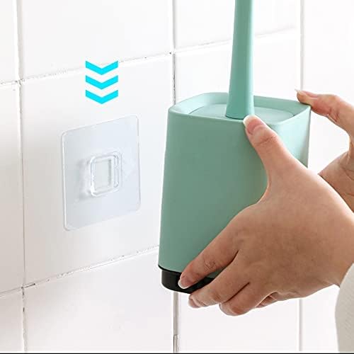 Escova de vaso sanitário de guojm taco de escova de vaso sanitário montado em parede de parede limpeza de limpeza de banheiro banheiro