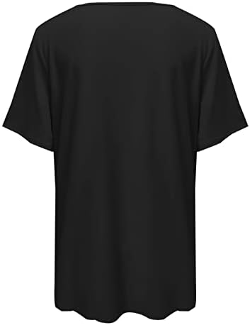 Campa superior para meninas outono verão 2023 Manga curta Crew pescoço pescoço de pescoço de camiseta de tamanho grande rm rm