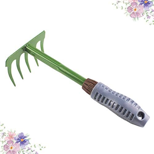 Ferramentas de limpeza de cabilock Hoe Garden Tool Tools Kids Tools Small Garden Rakes Rakes de ferro Ferramentas de jardinagem