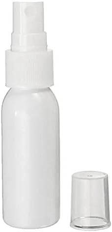 Teerwere Spray Garrane 10pcs 30ml Plástico Spray frasco de spray branco recarregável maquiagem de maquiagem de água Spray