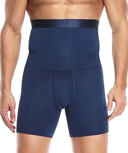 Quafort Men Tummy Control Shorts de cintura alta Shapewear Shaper Shaper Leg Lowears Briefs