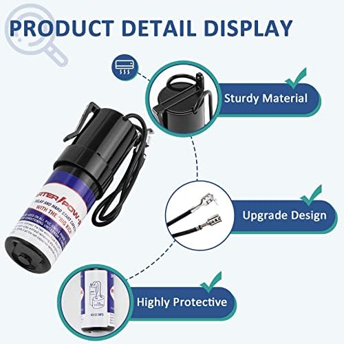 Spp5 Capacitor de partida dura para ar condicionado, aumenta o torque de partida do compressor 300% AC115V-288V de 4.000