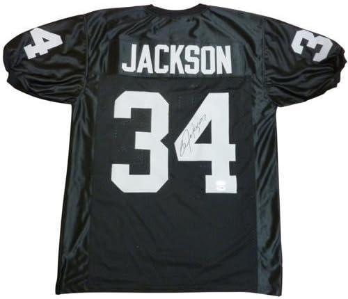 Bo Jackson autografou Jersey costumada de Oakland