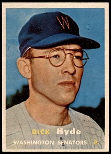 1957 Topps Baseball 403 Dick Hyde Excelente por Mickeys Cards