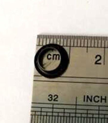 Yoyostore 100pc Bole dentro do diâmetro 7mm 1/4 ilhós de bronze metal