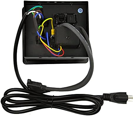 Caixa de conectividade de flip de escova de mesa com 2 Power CA + 2 carregador USB + HDMI + 1 3,5 mm de áudio + dados USB-C + RJ45 para a sala de conferências