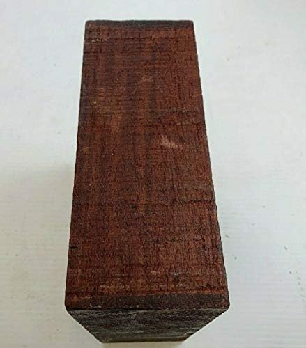 Taiol exótico Padauk Torno em branco girando o bloco de madeira tamanho 8 '' x 8 '' x 3 ''
