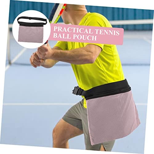 Besportble Tennis Fanny Pack Pack Tote Inserir organizador de rede de saco de golfe de bola de malha de malha de malha de malha de malha resistente a desgaste
