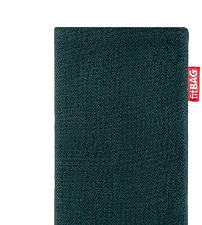 Fitbag Rave Green Custom personalizada Sleeve para Samsung Galaxy S10 | Feito na Alemanha | Tampa da caixa de bolsas de
