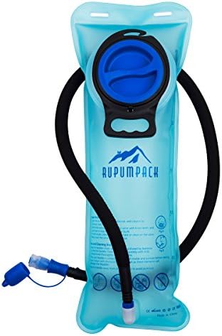 Pacote de hidratação da bexiga de água Rupumpack 2L-70oz 2.5L-85oz 3L-100oz à prova de vazamento BPA BPA Free Water Reservatioirs