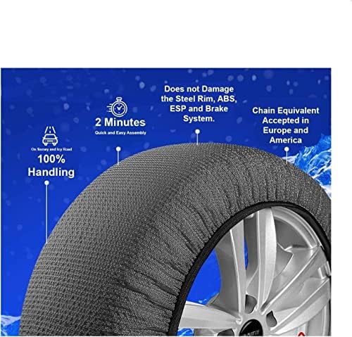 Meias de neve de pneus de carro premium para série de neve têxteis da série extrapropora de inverno para mercúrio