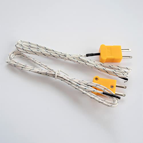 Conectores de fio de arame do tipo Meccanity Mini K do tipo Adaptador de plugue masculino de alta temperatura 220 ° C para sonda de