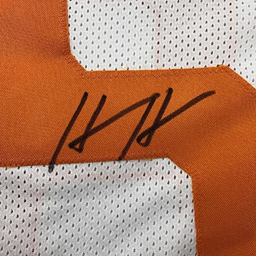 Hendon Hooker autografado/assinado 33x42 Tennessee White College Football Jersey JSA COA