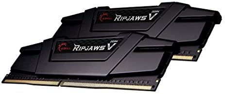 G.Skill Ripjaws v Série 64GB 288 pinos SDRAM DDR4 3600 CL18-22-22-42 1.35V Modelo de memória de mesa de mesa dual F4-3600C18D-64GVK