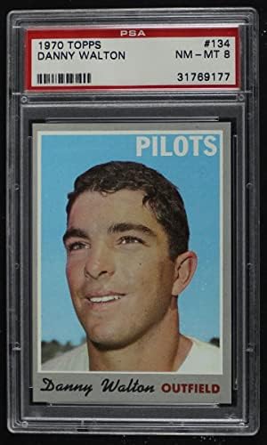 1970 Topps 134 Danny Walton Seattle Pilots PSA PSA 8.00 Pilots