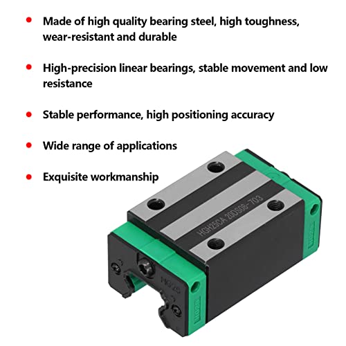 Bloco deslizante, hgh25ca linear slider rolamento de aço linear linear slide bloco para máquinas CNC Automóveis automatizados
