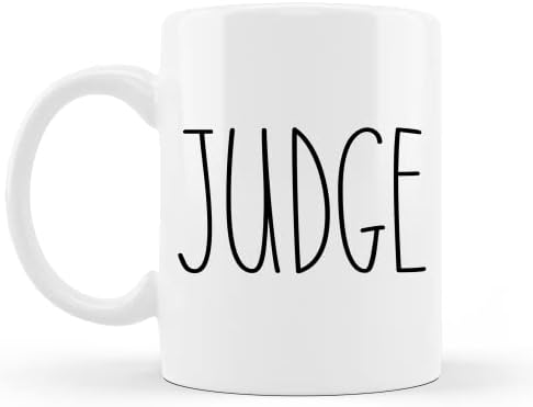 Juiz Mug, Juiz Rae Dunn Style Coffee Caneca, Melhor Presente Juiz, Presente para Juiz, Presente de Aniversário do Juiz,