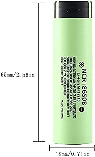 ASTC AA Baterias de lítio 3,7V recarregável 3400mAh, 2pcs