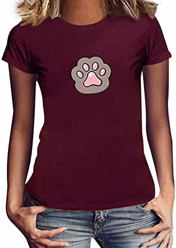 Funny Funny Funny Dog Paw Graphic Cirl