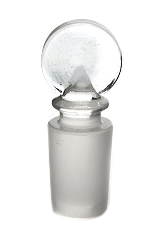 Rolha - cabeça de centavo, cone sólido, feito de vidro borossilicato, tamanho 19/26 - Eisco Labs