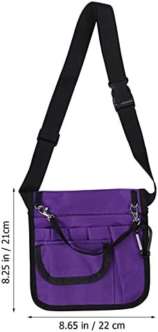 Doitool Women Belt Women Belt Belt Crossbody Belt Bat Back Enfermeira Organizador Cinturão Nursing Fanny Saco de bolsa Caso para trabalho Kit de tesoura de enfermagem Cuidado Ferramenta de emergência suprimentos de emergência cinturão cinturão cinturão