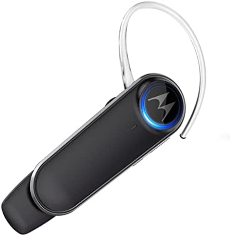 Fone de ouvido Motorola Bluetooth HK500 fone de ouvido mono sem fio com microfones para chamadas telefônicas transparentes