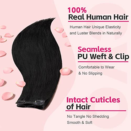 CvoHair la clipe em extensões de cabelo cabelos humanos reais para mulheres negras iaki clipe reto em extensões de cabelo
