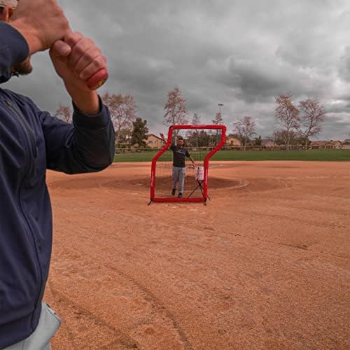 PowerNet Z-Screen Pitching Protection Screen | Crushers Limited Flight Training Bolballs Bundle