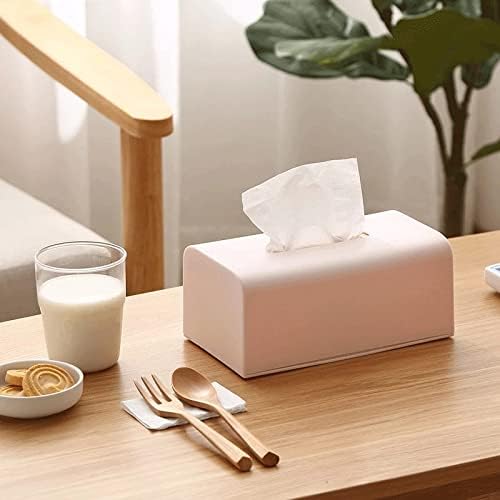 Caixa de lenço de tecidos decoração simples caixas de tecido plásticas nórdicas Acessórias de mesa de escritório Hotel Hotel