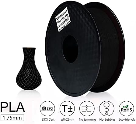 Filamento do PLA de Kywoo 1,75 mm PLA FILamento de impressora 3D para a impressora 3D Spool 1kg, precisão dimensional de +/- 0,02mm